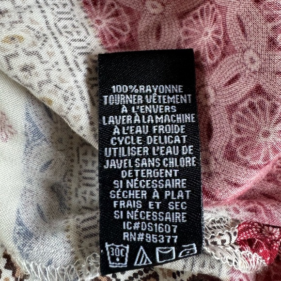 Women’s Sanctuary Mori long bell sleeve boho peasant tie blouse small‎ - Picture 8 of 9